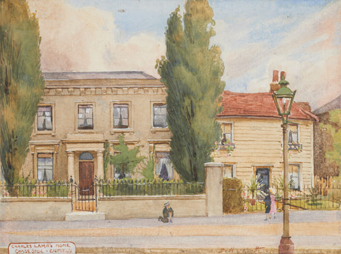 Charles Lamb''s Home, Chaseside - Enfield, Edmonton, between 1891-1899