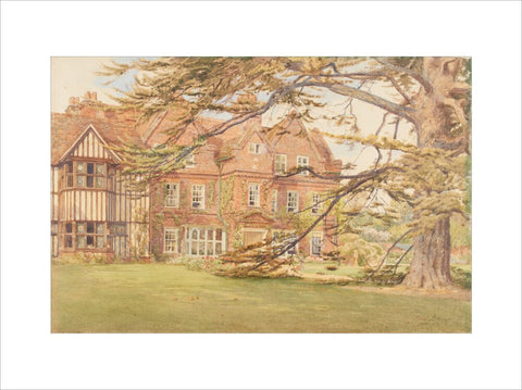 Cedar House, Hillingdon, 1902 (Art print, Extra large, unframed)