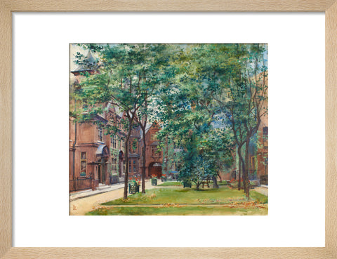 Amen Court, between 1888 and 1920 (Art print, Small, Natural)