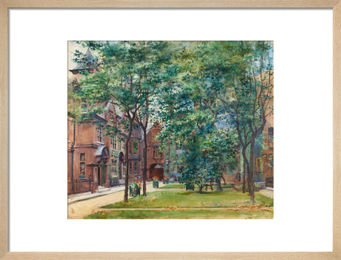 Amen Court, between 1888 and 1920 (Art print, Medium, Natural)