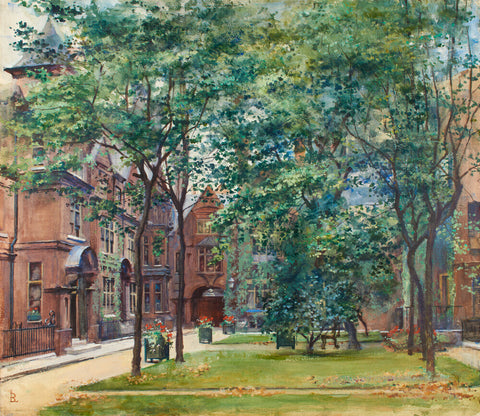 Amen Court, between 1888 and 1920
