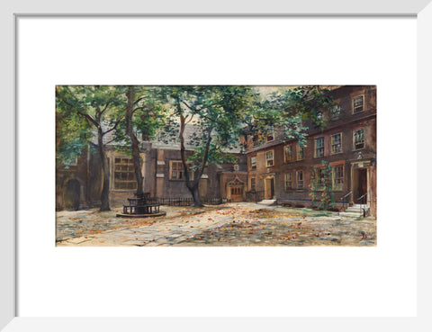 Staple Inn, between 1888-1919 (Art print, Small, White)
