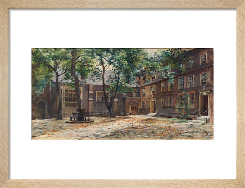 Staple Inn, between 1888-1919 (Art print, Small, Natural)