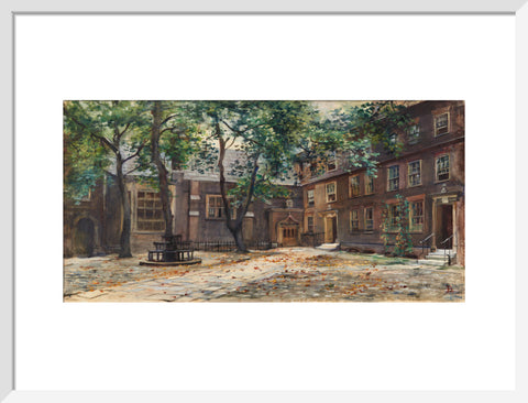 Staple Inn, between 1888-1919 (Art print, Medium, White)