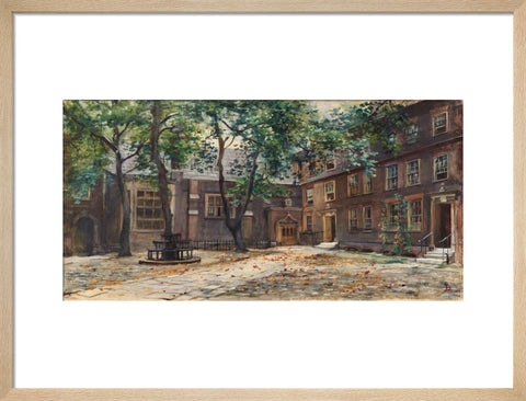 Staple Inn, between 1888-1919 (Art print, Medium, Natural)