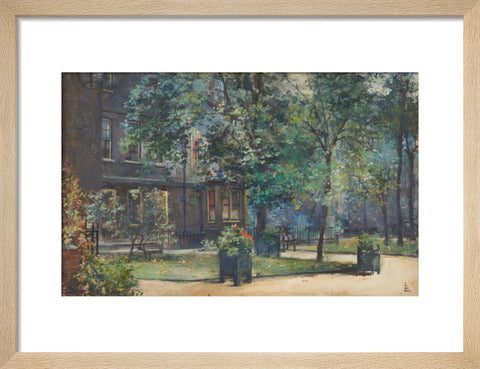 Amen Court, between 1888 and 1919 (Art print, Small, Natural)