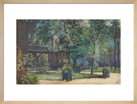 Amen Court, between 1888 and 1919 (Art print, Medium, Natural)