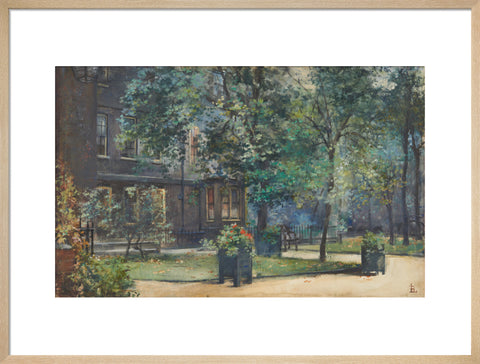 Amen Court, between 1888 and 1919 (Art print, Large, Natural)