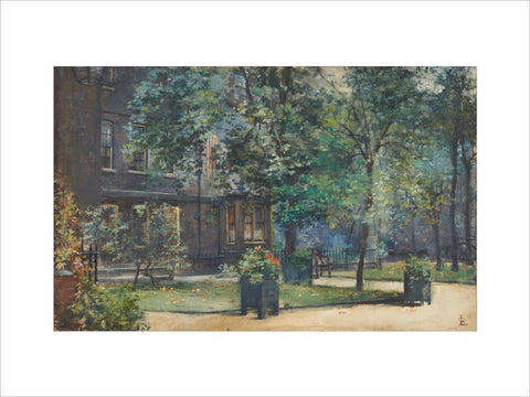 Amen Court, between 1888 and 1919 (Art print, Medium, unframed)