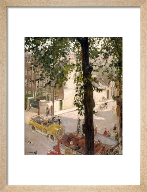 A Street Scene in Chelsea, 1907 (Art print, Small, Natural)