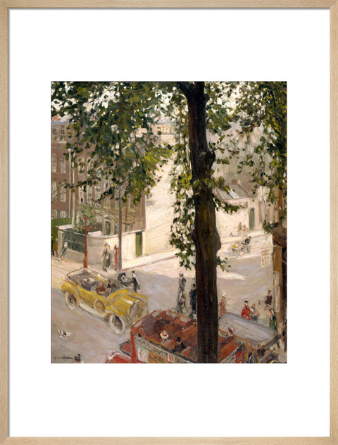 A Street Scene in Chelsea, 1907 (Art print, Large, Natural)