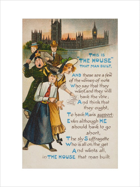 This Is The House That Man Built (Art print, Small, unframed)