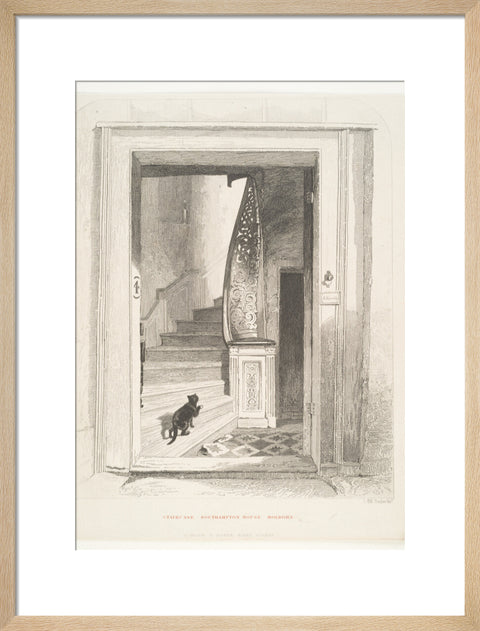 Staircase Southampton House Holborn (Art print, Medium, Natural)