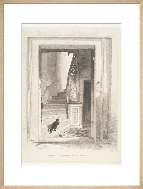 Staircase Southampton House Holborn (Art print, Large, Natural)