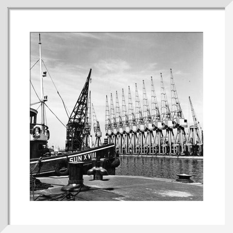 Cranes West India Dock 1962