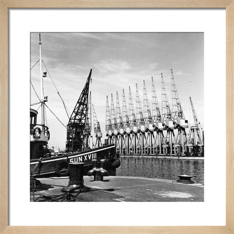Cranes West India Dock 1962