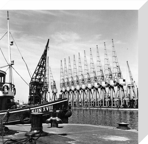 Cranes West India Dock 1962