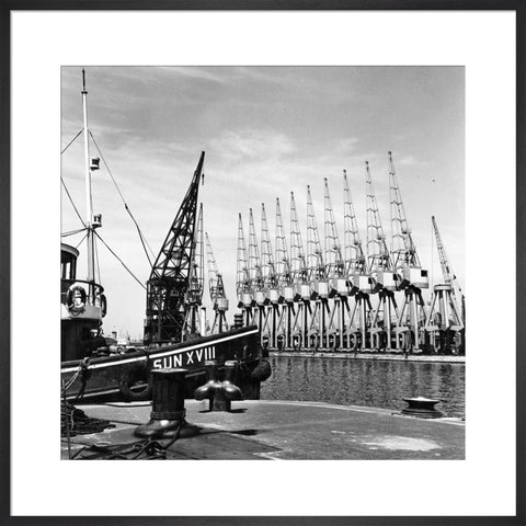 Cranes West India Dock 1962