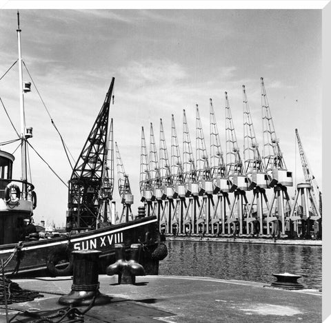 Cranes West India Dock 1962