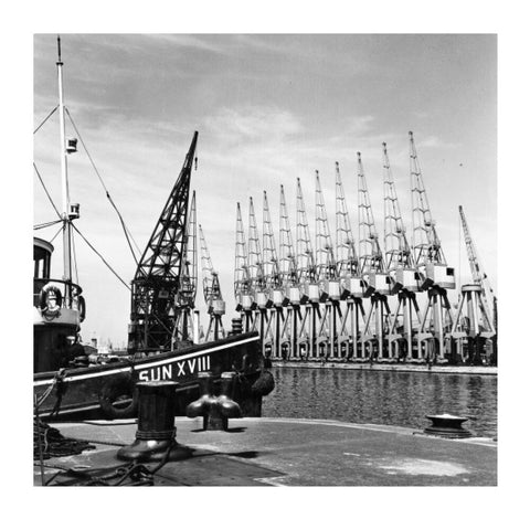 Cranes West India Dock 1962