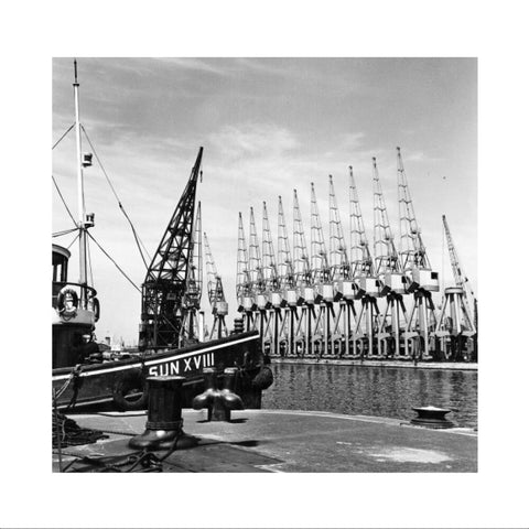 Cranes West India Dock 1962