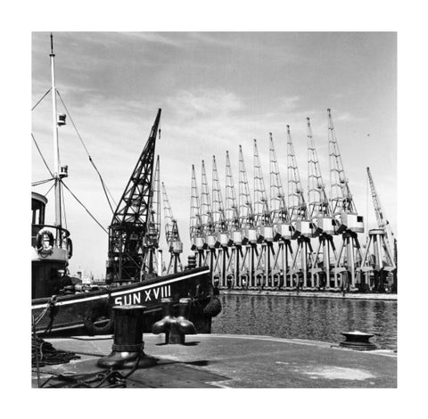 Cranes West India Dock 1962