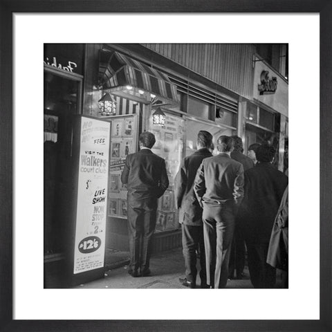 Soho at night 1964