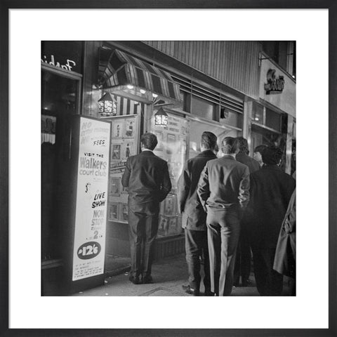 Soho at night 1964