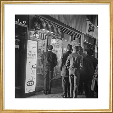 Soho at night 1964