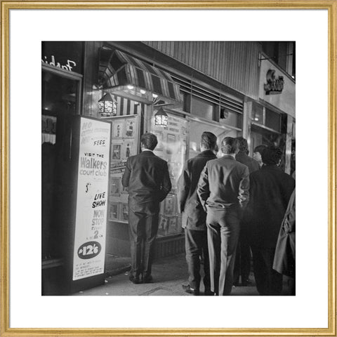 Soho at night 1964