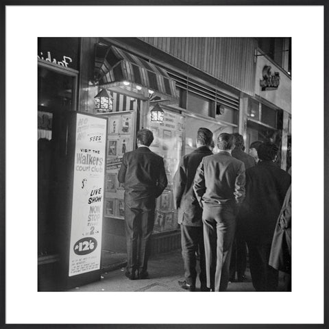 Soho at night 1964