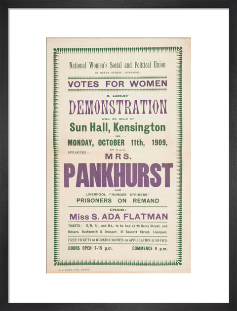 Suffrage Records scrapbook 1908-1910