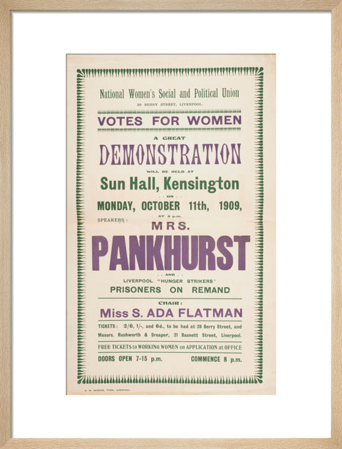 Suffrage Records scrapbook 1908-1910