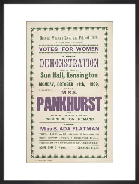 Suffrage Records scrapbook 1908-1910