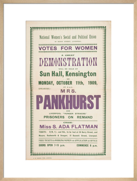 Suffrage Records scrapbook 1908-1910