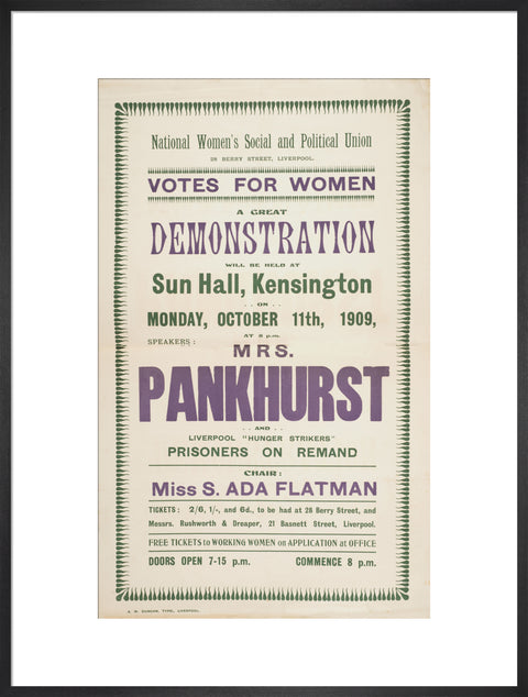 Suffrage Records scrapbook 1908-1910