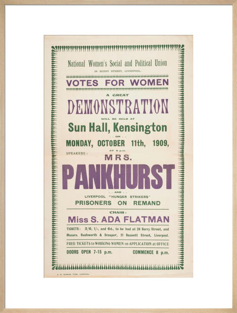 Suffrage Records scrapbook 1908-1910