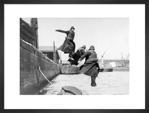 PLA policemen testing life-jackets c. 1930