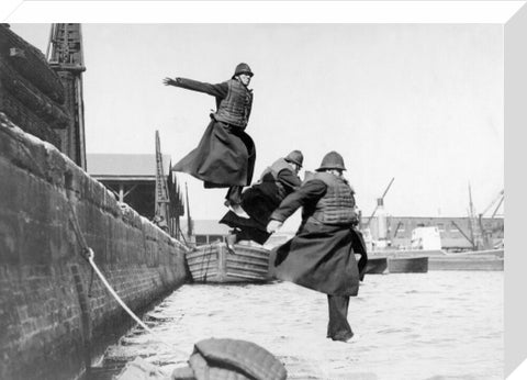 PLA policemen testing life-jackets c. 1930