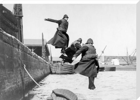 PLA policemen testing life-jackets c. 1930