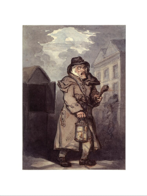 A Watchman making the rounds 18th century