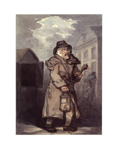 A Watchman making the rounds 18th century