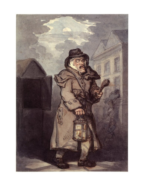 A Watchman making the rounds 18th century