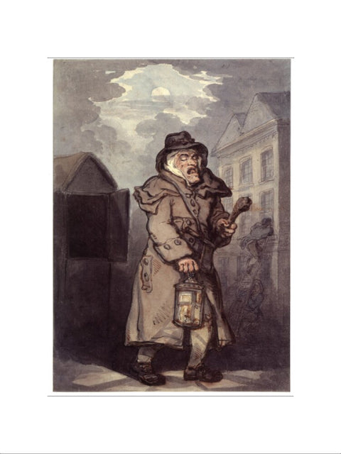 A Watchman making the rounds 18th century