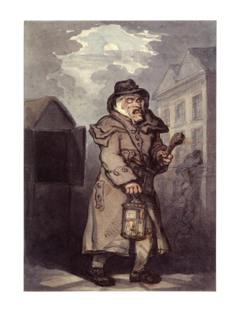 A Watchman making the rounds 18th century