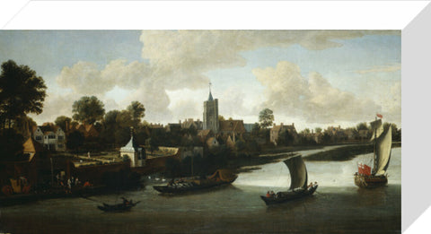 Chiswick from the River 1676-1680