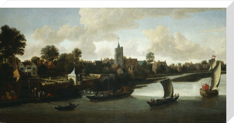 Chiswick from the River 1676-1680