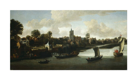 Chiswick from the River 1676-1680