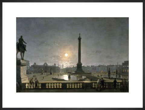 Northumberland House & Whitehall from the North Side of Trafalgar Square by Moonlight 1861-1867