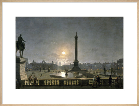 Northumberland House & Whitehall from the North Side of Trafalgar Square by Moonlight 1861-1867